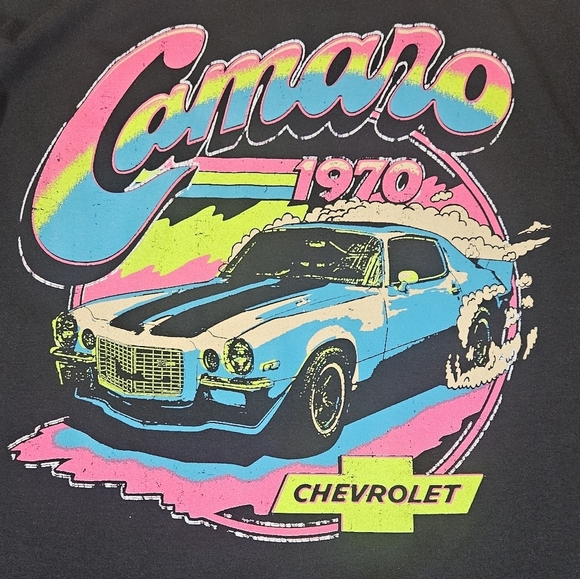 Camaro 1970s Graphic Tee - Black - Picture 3 of 3
